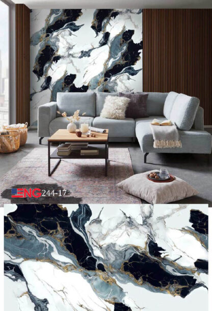 BLACK GOLD PVC PANEL — 48" W x 96" L - Image 2