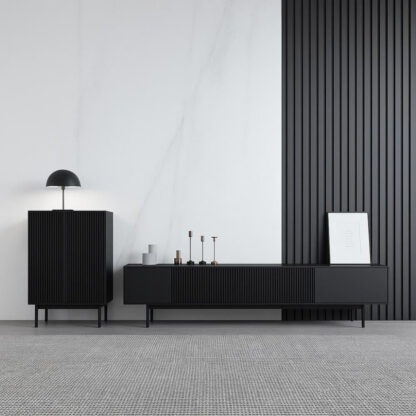 Light Gray MDF Slat Wall Panel - Image 4