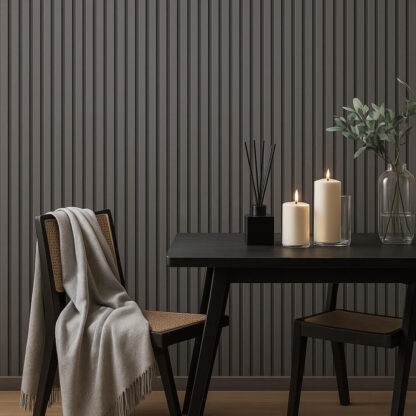 Light Gray MDF Slat Wall Panel - Image 6