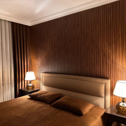 T Brown MDF Slat Wall Panel - Image 4