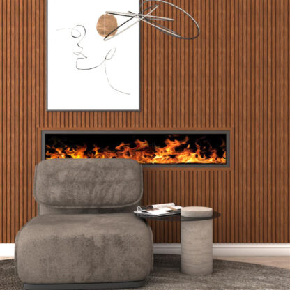 T Brown MDF Slat Wall Panel - Image 5
